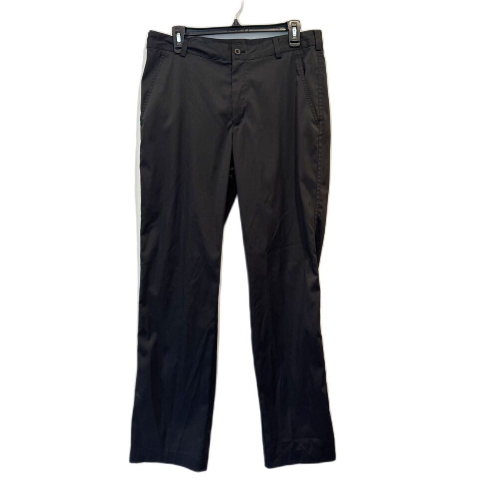 Nike Golf Pants Dri-FIT Black Performance Straight Stretch Athletic Men sz 32x32